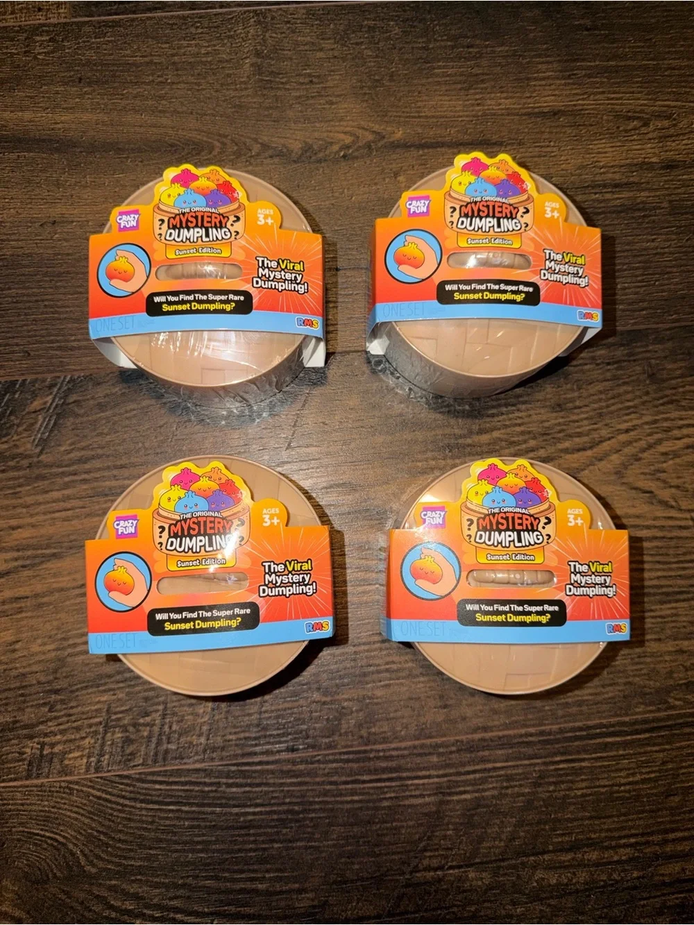RMS Mystery Dumpling Sunset Series Bundle Series - 4 pack